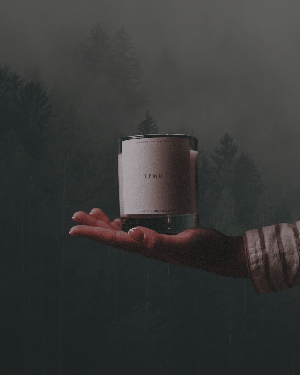 LEMU Bougie Parfumée 240G